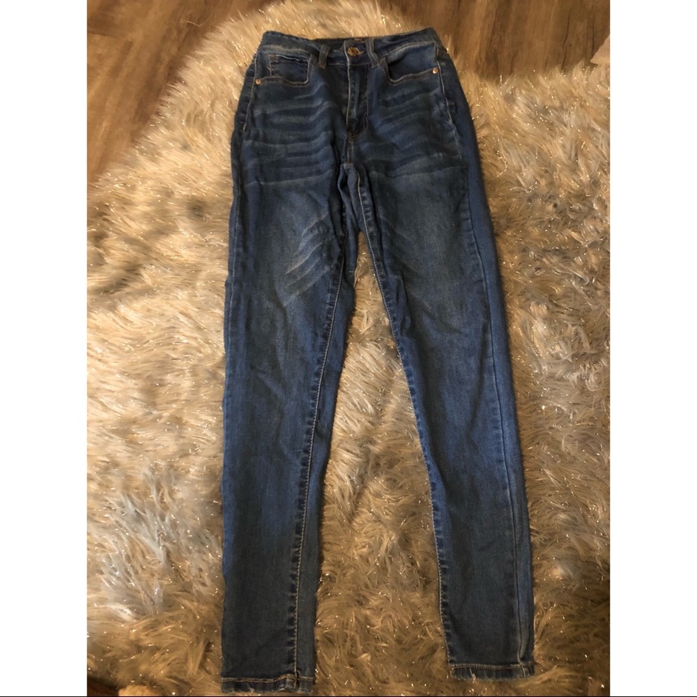 Blue Savvi Skinny Jeans • 1